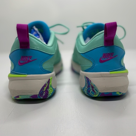 Nike Zoom Freak 5 GS Basketball Shoes Emerald Rise 7Y - Picture 6 of 9